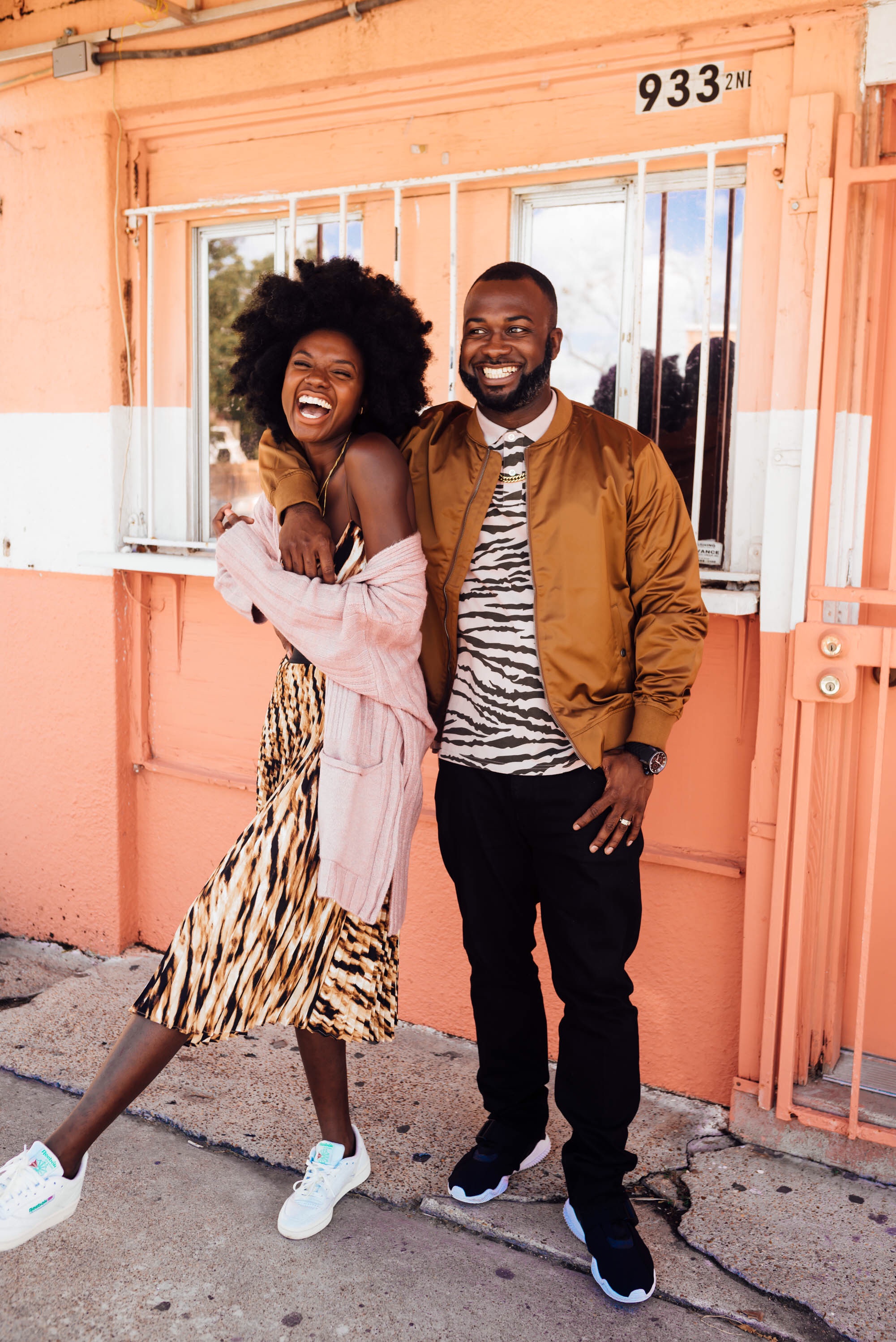 mens fall fashion, nordstroms mens wear, salt and pepper beard, tiger pique polo, tiger camisole, tiger skirt, brother and sister photos, houston bloggers, black houston blogger, black fashion blogger, 4b afro, 4b hair, 4c hair, 4c afro, natural hair afro