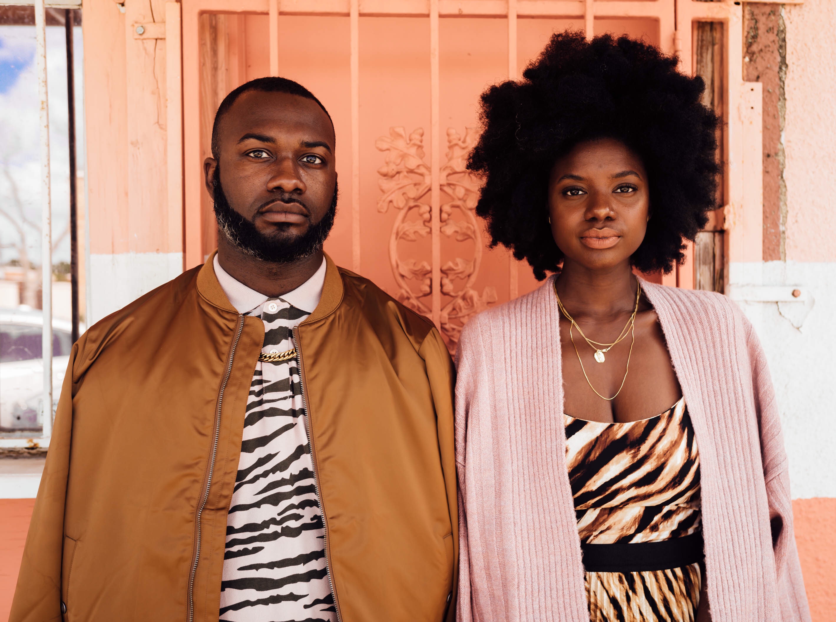 mens fall fashion, nordstroms mens wear, salt and pepper beard, tiger pique polo, tiger camisole, tiger skirt, brother and sister photos, houston bloggers, black houston blogger, black fashion blogger, 4b afro, 4b hair, 4c hair, 4c afro, natural hair afro