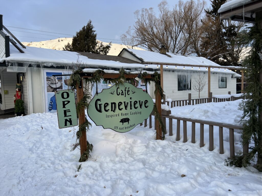 Cafe Genevieve Jackson Hole Wyoming